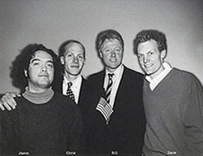 1994 Photo of Presidents Of The USA / PUSA meeting Bill Clinton