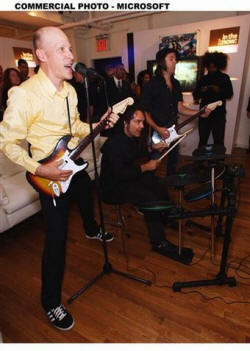 pusa - rock band 2 lump - microsoft's Rock The Vote event