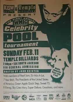 Celebrity Pool Tournament - Presidents of the USA PUSA