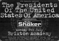 Poster - PUSA / Presidents Of The USA / 96