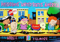 Poster - 97 - Fillmore - Tour - Presidents Of the USA / PUSA