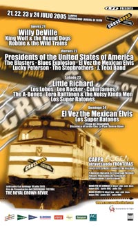 Poster - PUSA - POTUSA - 2005 Crossroad Festival 