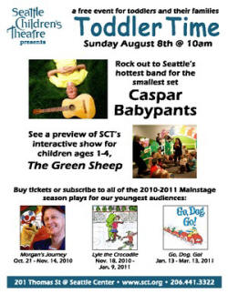 Poster - Caspar Babypants (Chris Ballew from PUSA / Presidents Of The USA)