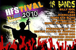 2010-09-18  - Poster - PUSA / Presidents Of The United States Of America - Festival