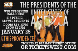 2011 Presidents Of The USA Cub Ballroom 