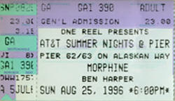 Poster - Ticket - Morphine