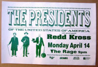 1997 04 14 Presidents Of The Usa Red Kross Poster Small